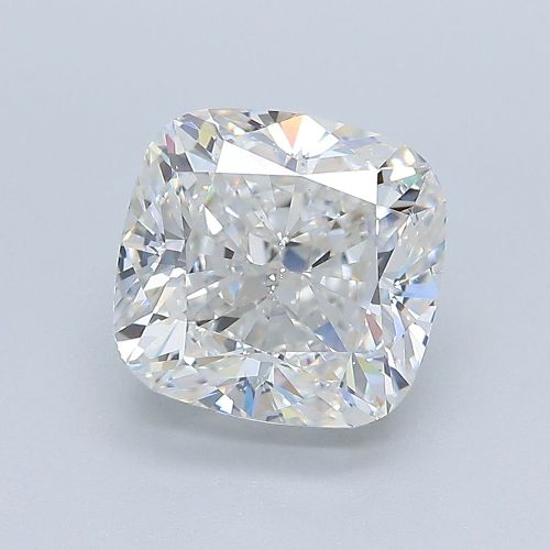 3.06ct H SI1 Very Good Cut Cushion Diamond