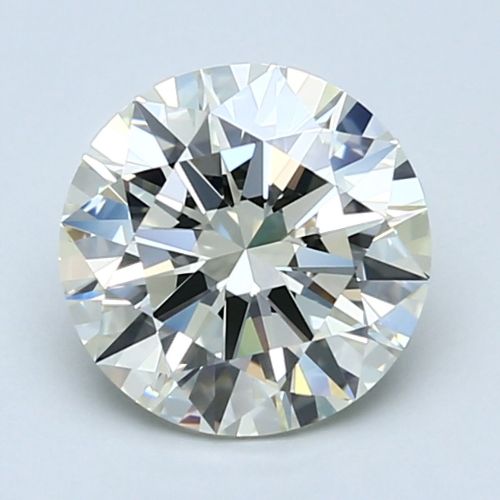 2.01ct K IF Rare Carat Ideal Cut Round Diamond