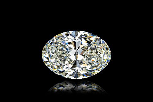 5.30ct K VS2 Rare Carat Ideal Cut Oval Diamond