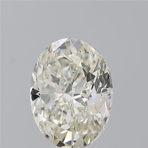 4.02ct K SI1 Very Good Cut Oval Diamond