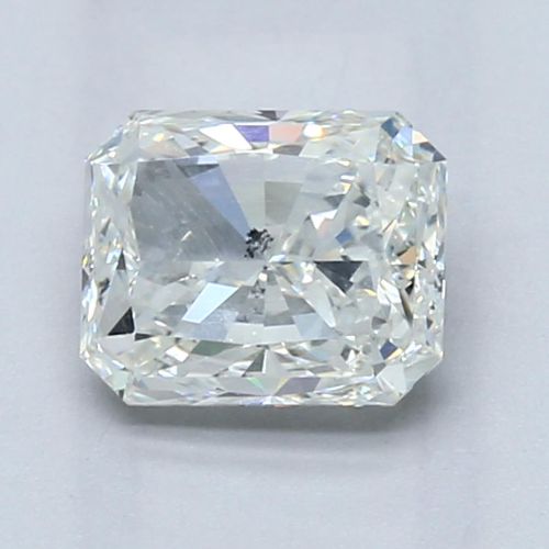 1.50ct I SI2 Rare Carat Ideal Cut Radiant Diamond