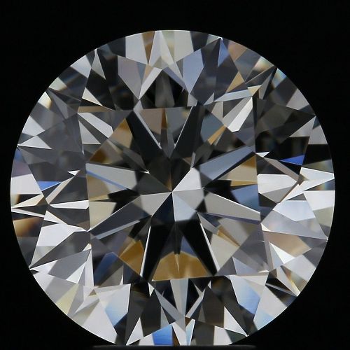 3.63ct J IF Rare Carat Ideal Cut Round Diamond