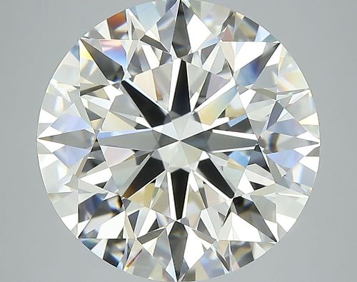 6.11ct I IF Rare Carat Ideal Cut Round Diamond