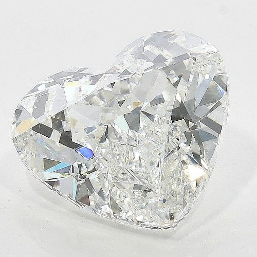5.01ct H VS2 Very Good Cut Heart Diamond