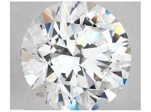 4.01ct E SI1 Rare Carat Ideal Cut Round Diamond