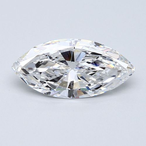 4.04ct D VVS2 Very Good Cut Marquise Diamond