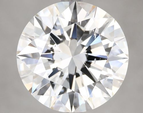 5.02ct F SI2 Excellent Cut Round Diamond