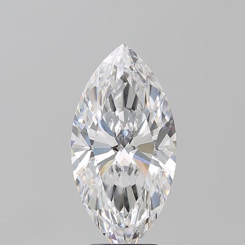 4.38ct D FL Rare Carat Ideal Cut Marquise Diamond