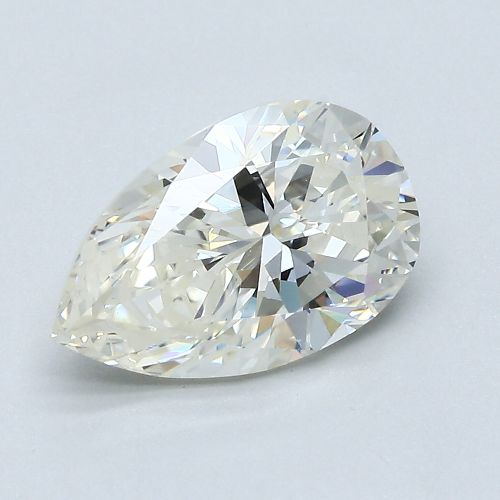 2.18ct K VS1 Very Good Cut Pear Diamond