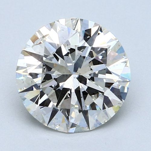 3.03ct H SI2 Very Good Cut Round Diamond