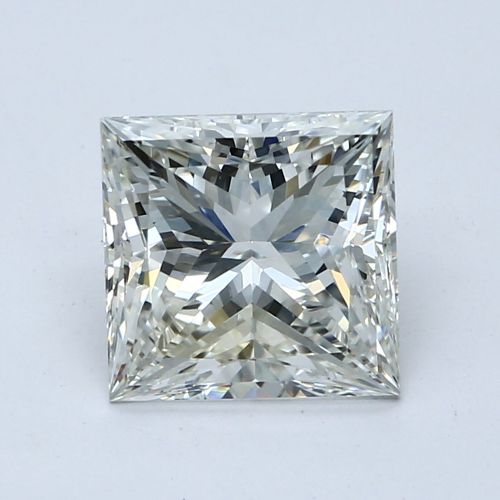 3.08ct I VS1 Rare Carat Ideal Cut Princess Diamond