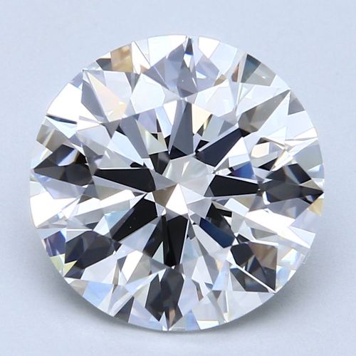 4.97ct F VS1 Rare Carat Ideal Cut Round Diamond