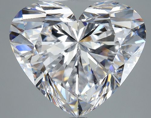 7.02ct D VS1 Rare Carat Ideal Cut Heart Diamond