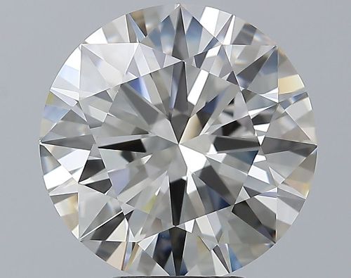 5.01ct J IF Rare Carat Ideal Cut Round Diamond