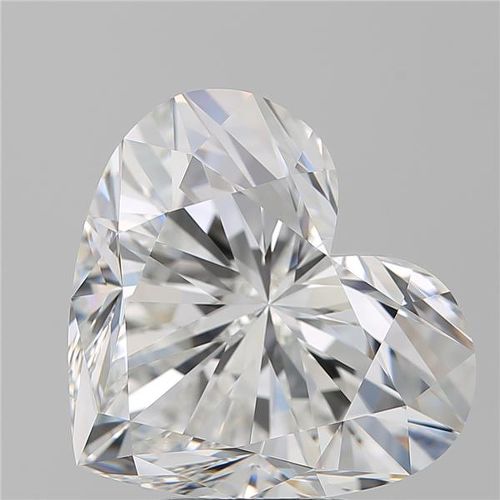 7.03ct G VVS1 Rare Carat Ideal Cut Heart Diamond