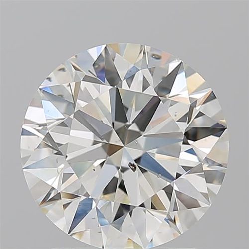 2.16ct K SI2 Rare Carat Ideal Cut Round Diamond
