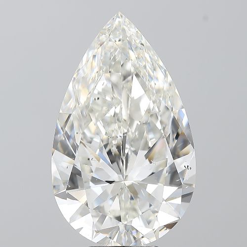 8.02ct G SI1 Very Good Cut Pear Diamond