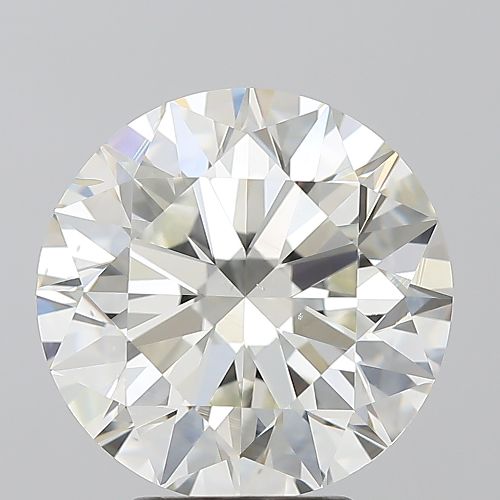 4.51ct J SI1 Rare Carat Ideal Cut Round Diamond