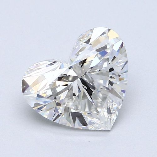 2.51ct F SI1 Very Good Cut Heart Diamond