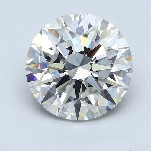 4.01ct E VS2 Rare Carat Ideal Cut Round Diamond