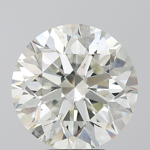 6.02ct J SI2 Excellent Cut Round Diamond