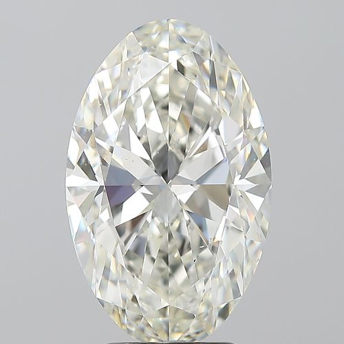 4.09ct J SI1 Rare Carat Ideal Cut Oval Diamond