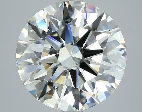 6.02ct K VS2 Rare Carat Ideal Cut Round Diamond