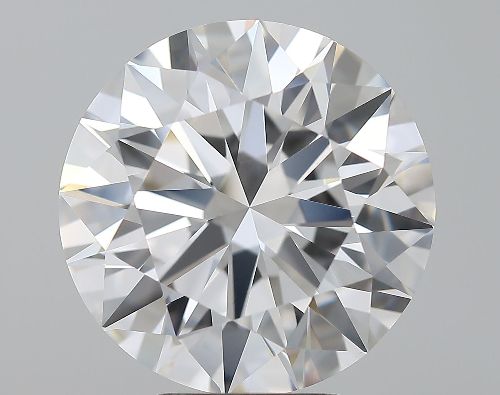 6.05ct F IF Rare Carat Ideal Cut Round Diamond