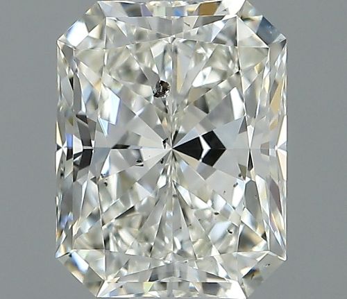 0.82ct I SI2 Rare Carat Ideal Cut Radiant Diamond