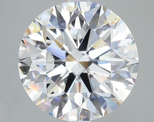 4.10ct F SI1 Rare Carat Ideal Cut Round Diamond