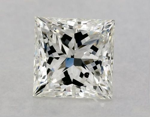 0.95ct I SI2 Rare Carat Ideal Cut Princess Diamond