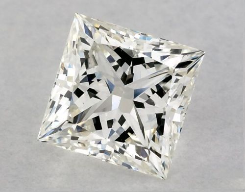 0.99ct J SI1 Rare Carat Ideal Cut Princess Diamond