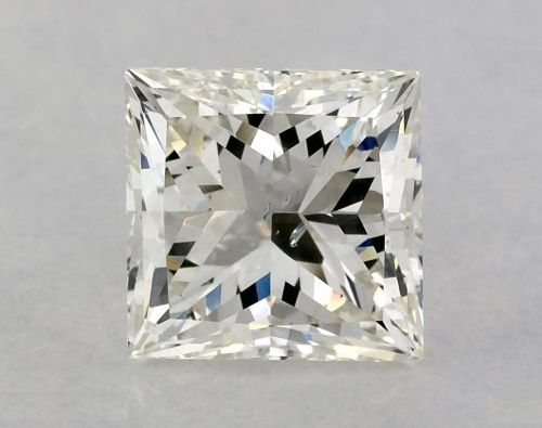 2.63ct J SI2 Very Good Cut Princess Diamond