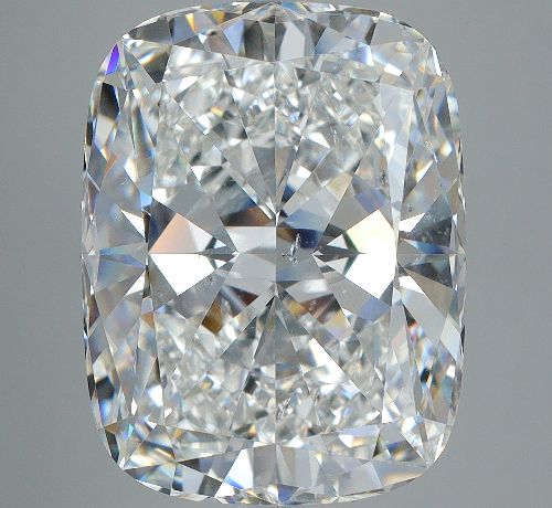 10.04ct G SI1 Rare Carat Ideal Cut Cushion Diamond
