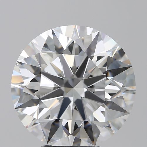 6.03ct E VVS2 Rare Carat Ideal Cut Round Diamond