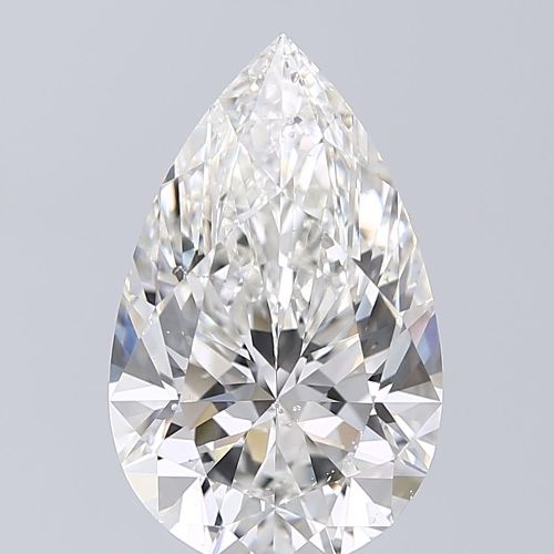 4.50ct I SI2 Rare Carat Ideal Cut Pear Diamond