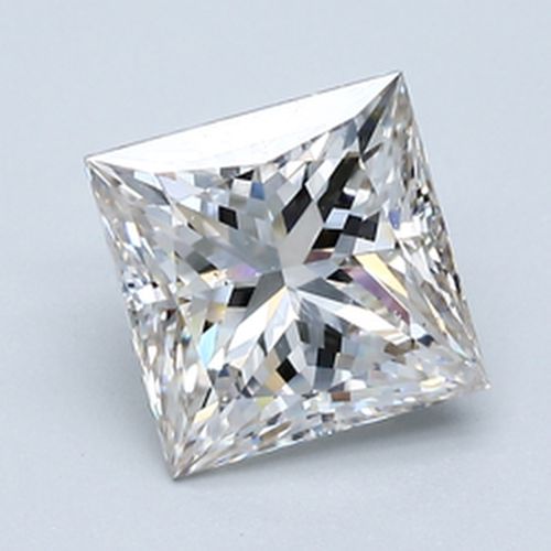 1.72ct J SI2 Rare Carat Ideal Cut Princess Diamond