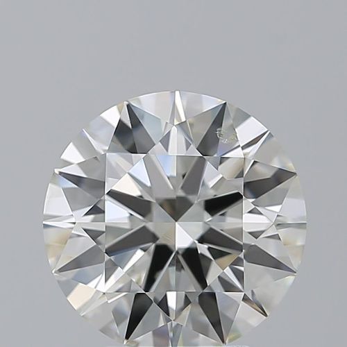 4.04ct J SI2 Excellent Cut Round Diamond