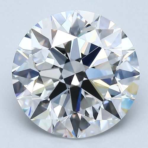 5.01ct G VS1 Rare Carat Ideal Cut Round Diamond