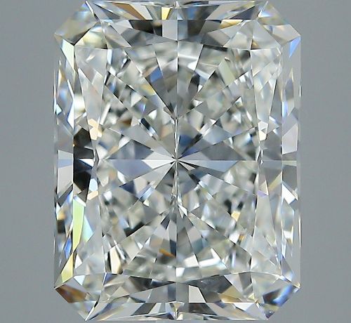 5.07ct I VS2 Rare Carat Ideal Cut Radiant Diamond