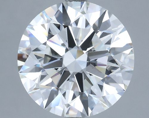 7.64ct I VS1 Rare Carat Ideal Cut Round Diamond