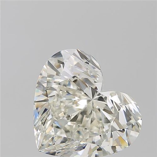 6.03ct K SI1 Rare Carat Ideal Cut Heart Diamond