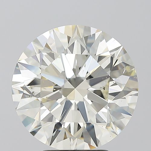 4.50ct J SI2 Rare Carat Ideal Cut Round Diamond