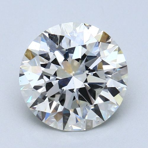 4.91ct I VS2 Rare Carat Ideal Cut Round Diamond