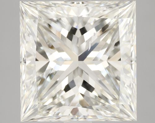 5.02ct K SI1 Excellent Cut Princess Diamond