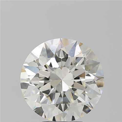 5.02ct K VS2 Rare Carat Ideal Cut Round Diamond