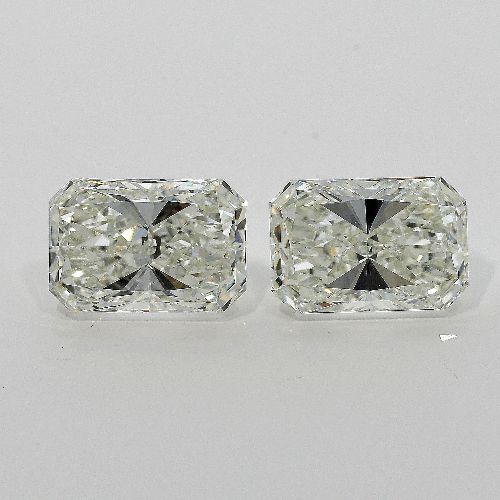 3.09ct K VS2 Rare Carat Ideal Cut Radiant Diamond