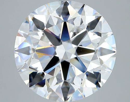 8.01ct D VS1 Rare Carat Ideal Cut Round Diamond