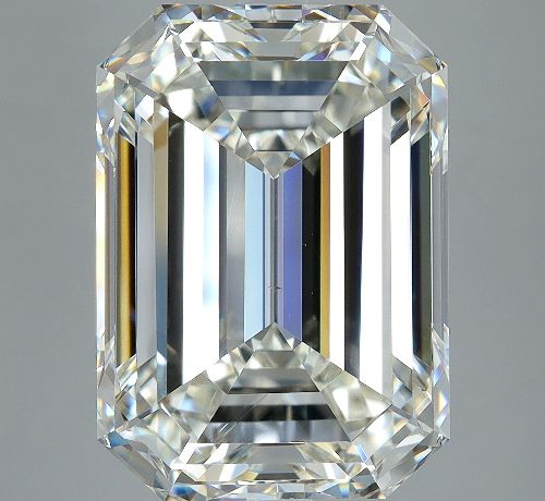 10.03ct I VS1 Rare Carat Ideal Cut Emerald Diamond