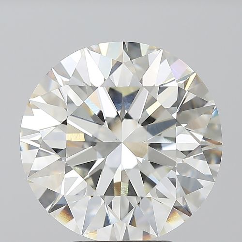5.05ct J SI1 Rare Carat Ideal Cut Round Diamond